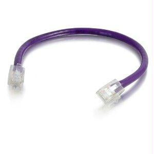 C2G-9ft Cat6 Non-Booted Unshielded (UTP) Network Patch Cable - Purple