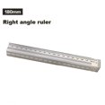 thumbnail image 2 of GFDYREE 180mm High Precision Woodwork Marking Gauge 3D Rulers,90 Degree Right Scale Stainless Steel,Scribe Line Ruler with Holes Professional Measuring Tools Carpenter Measuring Tools Drawin, 2 of 6