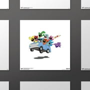 Gallery Pops Poppy Playtime: Chapter 3 - Cartoon Joyride Wall Art, Unframed Version, 12 x 12