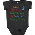 thumbnail image 3 of Inktastic Teacher Like Mommy Boys or Girls Baby Bodysuit, 3 of 5