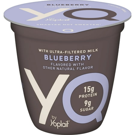 UPC 070470138763 product image for YQ by Yoplait Blueberry Single Serve Yogurt Made with Cultured Ultra-Filtered Mi | upcitemdb.com