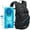 101.5oz Black, variant on EVERFUN Hydration Backpack, 18L Hiking Water Pack with Water Bladder 2L/67oz Hydropack Biking, Purple