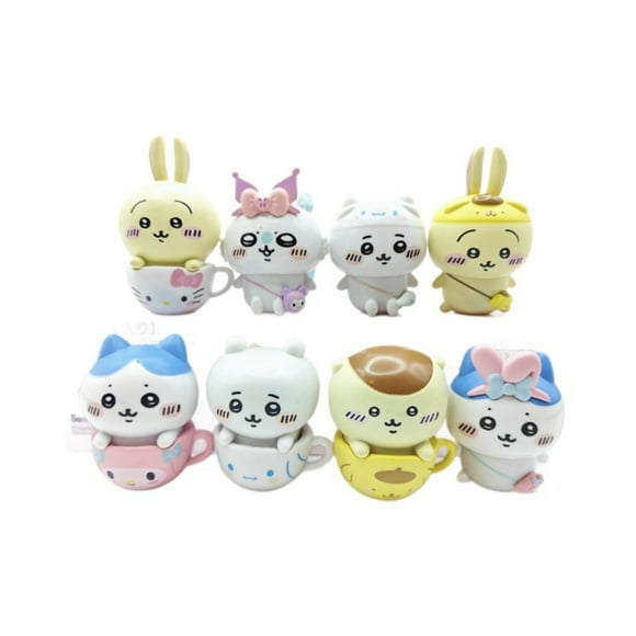 Self Mockery In The Cup, Xiong Sanliou Collaboration Series, Giekawa Model Ornament, Box Figurine