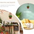 thumbnail image 2 of MasteelfCA 5 Sets Hanging Flower Pots Simple Green Radish Flower Pot Home Plant Pot, 2 of 7