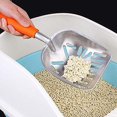 thumbnail image 2 of Metal Litter Shovels Aluminum Alloy Litter Shovel With Long Handle Easy To Clean For Pets, Twill Stripes, 2 of 4