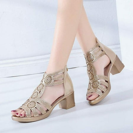 

Ladies Summer Party Casual Elegant Evening Wear High Heels Sandals Shoes