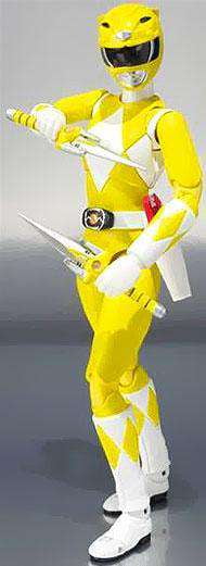 Power Rangers Mighty Morphin S.H. Figuarts Yellow Ranger Action Figure