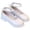 White, variant on Splozh Toddler Mary Janes Girls' Leather Shoes for Kids Parties and Everyday Wear Mary Janes Dress Shoes White,US 1.5