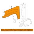 thumbnail image 3 of For 05-15 Tacoma Pickup Truck (RWD/2WD) Front Fender w/o Flare Holes Driver Side, 3 of 5