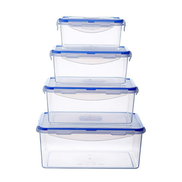 MesaSe Food Preservation Box Lunch Box Airtight Food Storage Box Food Storage Container Plastic Container Plastic Fruit Storage Container Indoor Outdoor Office Fridge Container