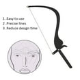 thumbnail image 3 of Microblading New Microblading Line Marker Ruler with 10pcs Thread Lines Eyebrow Design Measure Tool, 3 of 8