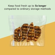 (2 pack) FoodSaver 8 x 11' Vacuum Heat-seal Rolls Combo Pack, 5 Count