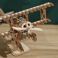 thumbnail image 3 of Modelo de madera de aviones de rompecabezas 3d, construcción de modelos para adultos, decoración de oficina en casa, Idea de regalo de Navidad Tg301 Rojo Verde Cocina, Decoración y Otros, 3 of 4