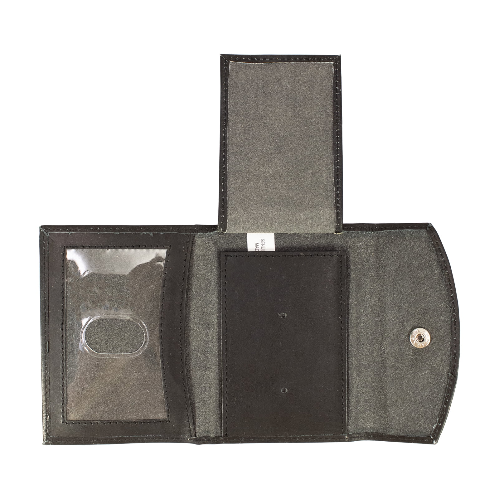 Genuine Leather ID Badge Holder