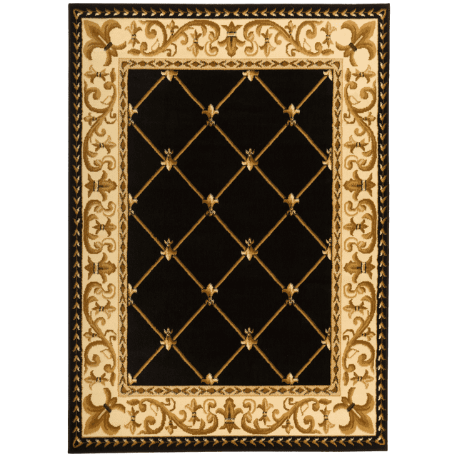Antep Rugs Kashan King Collection Ephesus Geometric Polypropylene