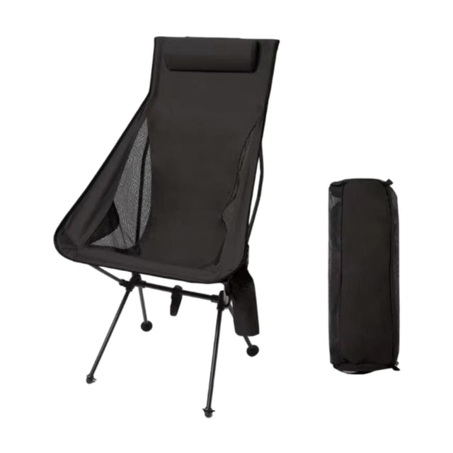 Silla Plegable Colamx Estable Para Exteriores Negro