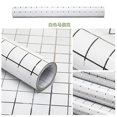 thumbnail image 1 of Mosaic Film Waterproof Oil-proof Heat-resistant Wall Sticker DIY Home Decoration White, 1 of 1