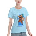 thumbnail image 2 of Women's Basic Short Sleeve T-Shirt Super Saiyan, 2 of 6