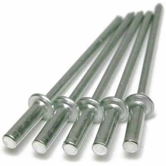 Closed End Sealed Rivets 3/16#6CE Aluminum Blind Rivets 6-4, 3/16" x 1/4" Grip (0.188-0.250) Qty 100