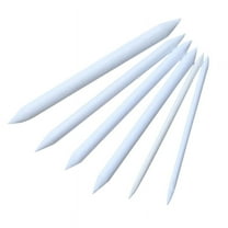 6Pcs White Pastel Charcoal Blender Stump Tortillon SketchU.S Pencil
