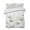 Sage Green White, variant on Blue Beige Spring Floral Summer Quilt Set King Size,Soft Microfiber Quilted Bedding Set with 2 Pillow Shams,Summer Botanical Watercolor Lightweight All Season Bedspread Coverlet for Bedroom 96"x106"
