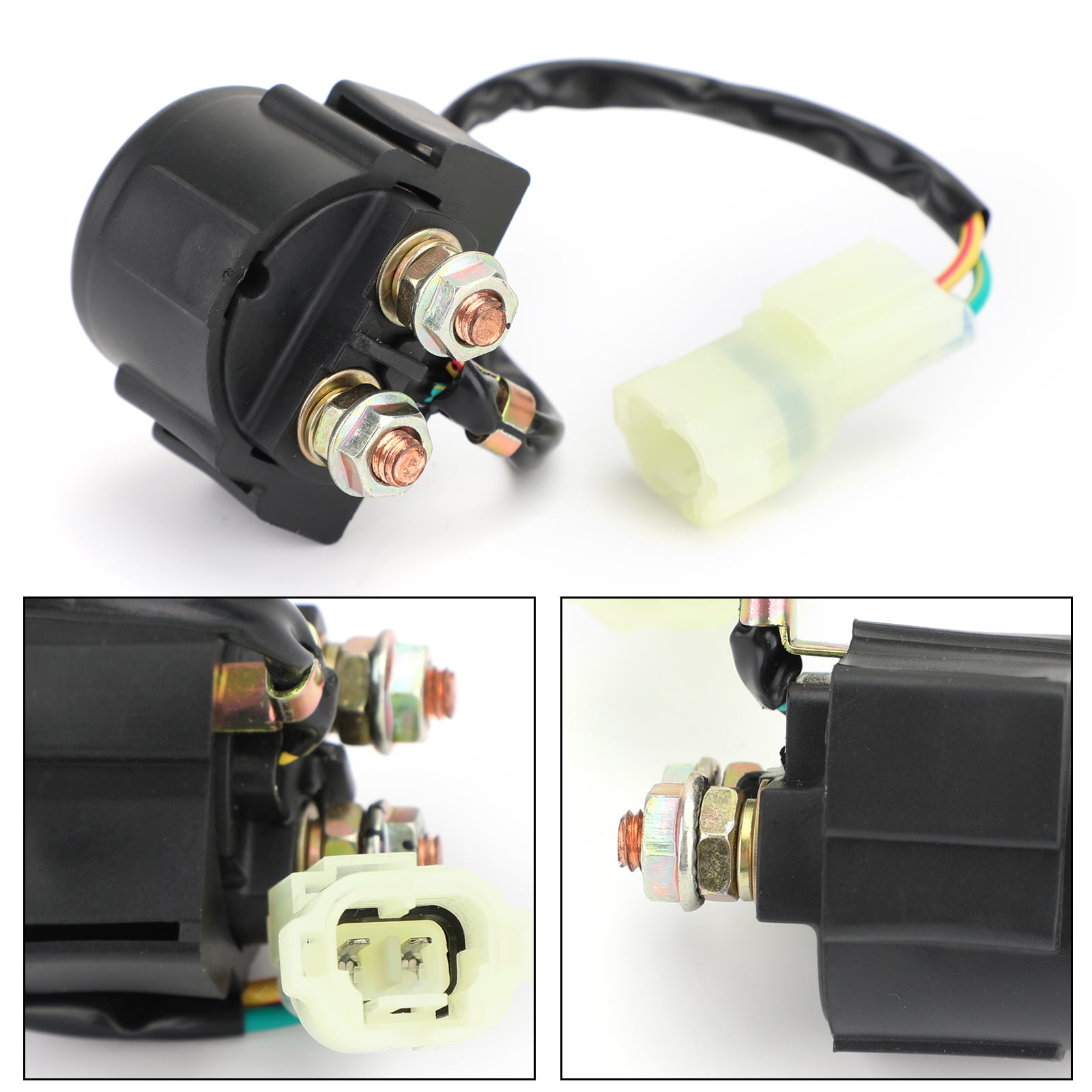 HIAORS Starter Solenoid Relay for HONDA CMX250 CMX250C Rebel 1985 1986 1987 TRX250 TRX 250 Fourtrax Recon ATV 1997-2008 TRX400EX TRX 400 EX Sportrax 2004 2005 2006 2007 ATV Quad HIAORS Starter Solenoid Relay for HONDA CMX250 CMX250C Rebel 1985 1986 1987 TRX250 TRX 250 Fourtrax Recon ATV 1997-2008 TRX400EX TRX 400 EX Sportrax 2004 2005 2006 2007 ATV Quad