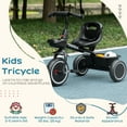 thumbnail image 4 of Qaba Tricycle for 2-5 Years Old, Toddler Bike with Adjustable Seat, Black, 4 of 10