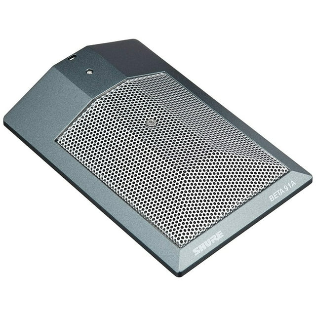 Micrófono BETA91A Shure Instrumentos Bombo o Piano, Condensador Electret Shure Patrón Polar Semi-Cardioide
