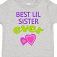 thumbnail image 4 of Inktastic Best Lil Sister Ever Girls Toddler T-Shirt, 4 of 5