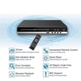 thumbnail image 5 of DVD Player 1080P HD Home DVD Player Box for TV All Region Free DVD CD-Disk Player AV-Output EVD Play, 5 of 5