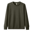 thumbnail image 1 of BLCHUNen Chandails à Col Rond pour Hommes, Chandail à Enfiler Décontracté, sous-Vêtement Léger d'Automne, Tenue de Détente, Hauts à Manches Longues, 1 of 2