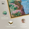 thumbnail image 4 of By The Seaside Impressionism Wall Art /Monet And Van Gogh Inspired Art Canvas Wall Art by Art Remedy, Gold Floater Frame, 21.5" x 31.5", 4 of 7