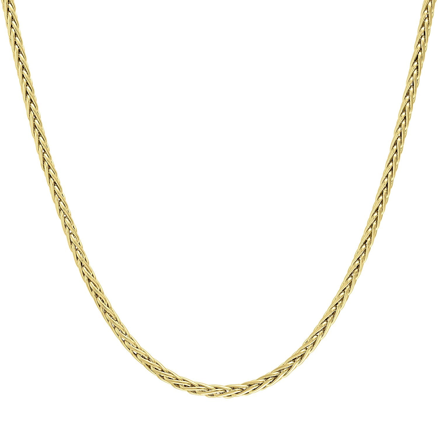 Box Link Chain Necklace in 14K Gold, .85mm - Samsclub.com
