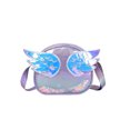 thumbnail image 2 of Kmbangi Little Girls Zipper Shoulder Bag Wing Decoration Messenger Bag, 2 of 6