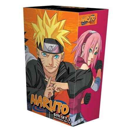Naruto: Naruto Box Set 3: Volumes 49-72 with Premium (Paperback)