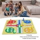 thumbnail image 3 of Juego De Mesa Ludo, Juego De Ajedrez Educativo Ludo De Tela De Goma Suave Con 1 Dado Para Exteriores, 3 of 7
