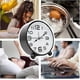 thumbnail image 2 of Despertadores de mesilla silenciosos, reloj de mesa sin tictac con pantalla grande, 2 of 4