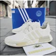 thumbnail image 1 of Ad-id-as Originals NMD R1 Mens Casual Shoes 12.5 Off White Sand GW5638 NEW, 1 of 6