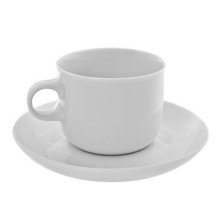 TenStrawberryStreet Tavola 6 oz. Teacup and Saucer (Set of 6)