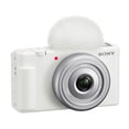 thumbnail image 2 of Cámara Sony ZV-1F Vlog para creadores de contenido en blanco + Accesorios, 2 of 3
