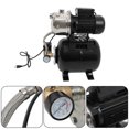 thumbnail image 4 of findmall Shallow Well Jet Pump Stainless Steel Irrigation Pump with Pressure Tank 1.6 HP, 4 of 9