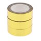 thumbnail image 1 of Cinta Metálica de Papel Washi De 3 Cintas De Papel De Aluminio Washi, Cintas Decorativas De Enmascarado De Washi Para Planificadores De Decoración De Bricolaje Scrapboo Magideal Cinta Metálica de Papel Washi, 1 of 7