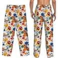 thumbnail image 3 of PISONIC Funny Mens Pajama Pants Lounge Men's Pajama Bottoms Soft Sleep Pants With Pockets Drawstring, 3 of 7