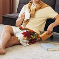thumbnail image 6 of Rocae Thanksgiving With Autumn for Men's Soft Sleep Pajama Shorts, Waistband and Pockets, 6 of 9