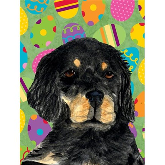 11 x 15 In. Gordon Setter Easter Eggstravaganza Flag, Garden Size