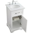 thumbnail image 3 of 19 in. Single Bathroom Vanity set in white, 3 of 18