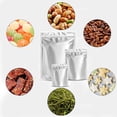 thumbnail image 5 of Durimoiy 50PCS Mylar Bags, 8.7 Mil Thicker Long Term Food Storage Bag, 4x6 Small Stand-up Zipper Resealable Heat Sealable for Airtight Smell Proof Packaging, 5 of 5