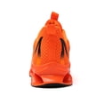thumbnail image 4 of Sneakers for Women Slip on Fashion Sport Running Tennis Athletic Walking Shoes Gym Runner Trail Shoes Orange Size 8.5, 4 of 9
