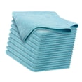 thumbnail image 2 of 10 paños de limpieza de microfibra, paño de cocina, paño lavable para limpiar ventanas, para cocina, menaje, hogar, lavar platos, coche. Azul, 2 of 8