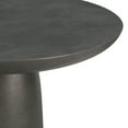 thumbnail image 5 of Simpli Home Alexa 30 inch Wide Contemporary Metal Round Pedestal Coffee Table in Black Nickel, Assembled, 5 of 8